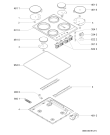 Схема №1 AKL 730/GR с изображением Втулка для электропечи Whirlpool 481244038841