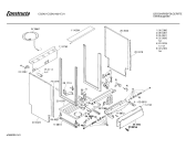 Схема №4 SN730341 с изображением Планка для посудомойки Bosch 00114967