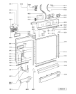 Схема №2 ADP 7515 WH с изображением Микромодуль для посудомойки Whirlpool 481221479724