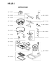 Схема №1 ZX700059/6R0 с изображением Всякое для соковыжималки Krups SS-192035