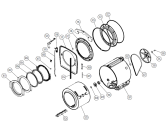 Схема №3 W6342 CE   -White #204634210 (900003174, WM25.3) с изображением Декоративная панель для стиральной машины Gorenje 266976