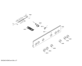 Схема №4 HGD625250H с изображением Столешница для электропечи Bosch 00711921