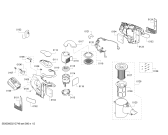 Схема №1 BCS101GB BOSCH Unlimited с изображением Рамка для пылесоса Bosch 12024592