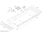 Схема №2 PCG484EC с изображением Рамка для электропечи Bosch 00675077