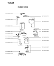 Схема №1 CM322510/9Q0 с изображением Холдер фильтра  для электрокофемашины Tefal FS-9100019479