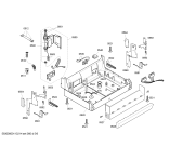 Схема №3 SGS55M72CH с изображением Передняя панель для посудомоечной машины Bosch 00448761