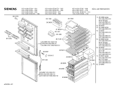 Схема №1 KG41U50GR с изображением Панель для холодильника Siemens 00208949
