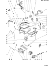 Схема №2 WG1237TXFR (F022989) с изображением Проводка для стиралки Indesit C00066407