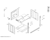 Схема №4 B14M82N3FR с изображением Панель управления для духового шкафа Bosch 00747411