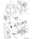 Схема №1 TRK 9856 с изображением Обшивка для сушилки Whirlpool 481245216876