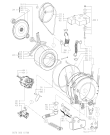 Схема №1 FL 5064/6 с изображением Клавиша для стиральной машины Whirlpool 481241218046
