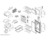 Схема №2 KSU445406Y BOSCH с изображением Декоративная планка для холодильника Bosch 00431057