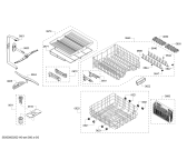 Схема №3 SHP65T75UC SilencePlus 44dbA с изображением Внешняя дверь для посудомойки Bosch 00774431