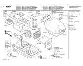 Схема №3 BBS1127 SOLIDA 11 с изображением Нижняя часть корпуса для мини-пылесоса Bosch 00282967