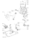 Схема №1 WA 9986/1 с изображением Блок управления для стиральной машины Whirlpool 480111102716