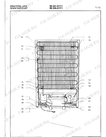 Схема №9 IK095017 с изображением Решетка для холодильной камеры Bosch 00292984