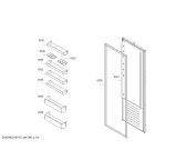 Схема №3 3FI7047S с изображением Панель для холодильника Bosch 00748402