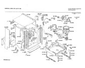 Схема №3 GS941WEI GS941WEI(04) с изображением Панель для посудомоечной машины Bosch 00119792