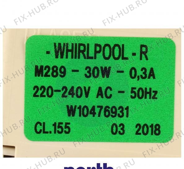 Большое фото - Электропомпа для стиральной машины Whirlpool 481010584942 в гипермаркете Fix-Hub