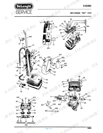 Схема №1 VAMP 70 с изображением Контейнер для пыли для мини-пылесоса DELONGHI VT109570