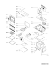 Схема №1 ESZB3463 IN с изображением Кнопка для духового шкафа Whirlpool 481941129773