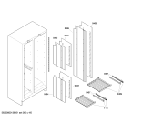 Схема №2 RW496260 с изображением Крышка для холодильной камеры Bosch 00682249