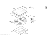 Схема №1 NKF645G17C с изображением Стеклокерамика для духового шкафа Bosch 00770468