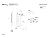 Схема №1 KSVBLX1EE 3FS3622 с изображением Дверь для холодильной камеры Bosch 00214912