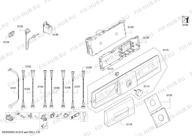 Схема №2 WM16S74SOE S16.74; 8kg,Made in Germany; stainExpert,iQdrive с изображением Вкладыш для стиралки Siemens 00649289