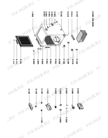 Схема №1 SF 171 с изображением Преобразователь для холодильника Whirlpool 481951148676
