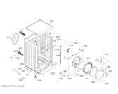 Схема №2 WM14E474FG iQ300 varioPerfect с изображением Панель управления для стиралки Siemens 00742100