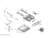 Схема №4 SMV43L00EU SilencePlus с изображением Панель управления для посудомоечной машины Bosch 00742583