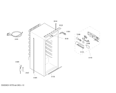 Схема №1 KIVDDT00FF с изображением Клапан для холодильной камеры Bosch 00499703