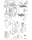 Схема №2 ADP 4615 WH с изображением Микромодуль для посудомоечной машины Whirlpool 481221838292