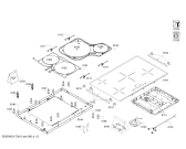 Схема №2 T43D80N2 IH6.1 - Standard с изображением Стеклокерамика для духового шкафа Bosch 00689785