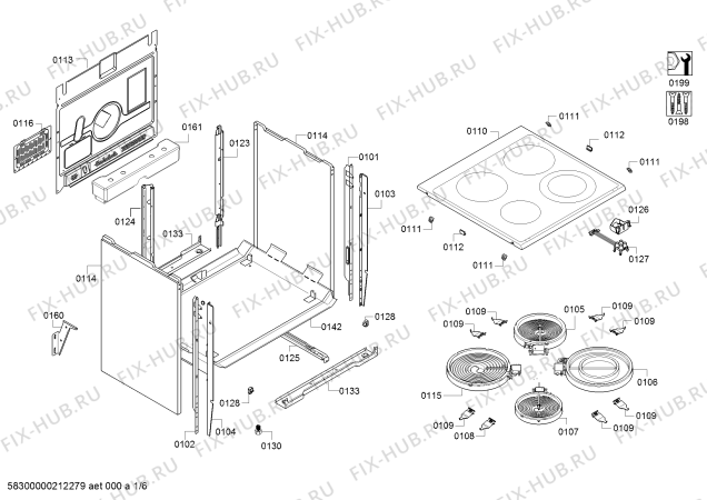 Схема №2 PHS239220 с изображением Панель управления для духового шкафа Bosch 11028576