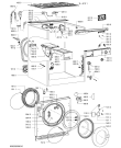 Схема №2 AWO/D 610 с изображением Модуль (плата) для стиральной машины Whirlpool 481010442784