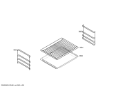Схема №5 HBN311E1J с изображением Панель управления для плиты (духовки) Bosch 00702345