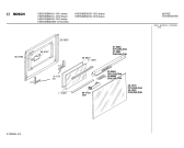 Схема №3 HBE636B66 с изображением Панель для электропечи Bosch 00270828