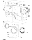 Схема №1 AWOD 7431 с изображением Обшивка для стиралки Whirlpool 481010557332