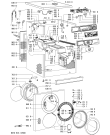 Схема №1 AWM 8163/3-GB с изображением Ручка (крючок) люка для стиральной машины Whirlpool 481249878589
