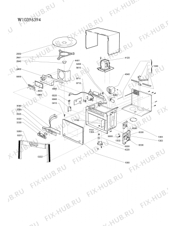 Схема №1 HJA70302 (F090952) с изображением Руководство для микроволновки Indesit C00366603