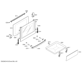 Схема №5 CH755391IL Constructa с изображением Фронтальное стекло для плиты (духовки) Bosch 00711381