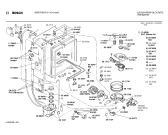Схема №3 SMS7092II с изображением Панель для электропосудомоечной машины Bosch 00296053