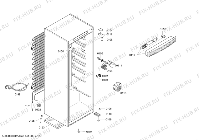 Схема №2 KSK38VE1 с изображением Компрессор для холодильной камеры Bosch 00144813