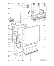 Схема №1 GSF Symphony с изображением Панель для посудомойки Whirlpool 481245379941