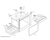 Схема №5 VVH31A3150 с изображением Панель управления для плиты (духовки) Bosch 00749468
