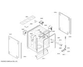 Схема №4 SGU45M45EP с изображением Панель управления для посудомойки Bosch 00447612
