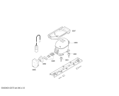 Схема №3 4FC16L51 с изображением Дверь для холодильной камеры Bosch 00246424