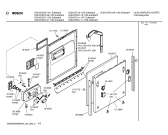 Схема №4 SGI4555EU Silence с изображением Передняя панель для электропосудомоечной машины Bosch 00350270
